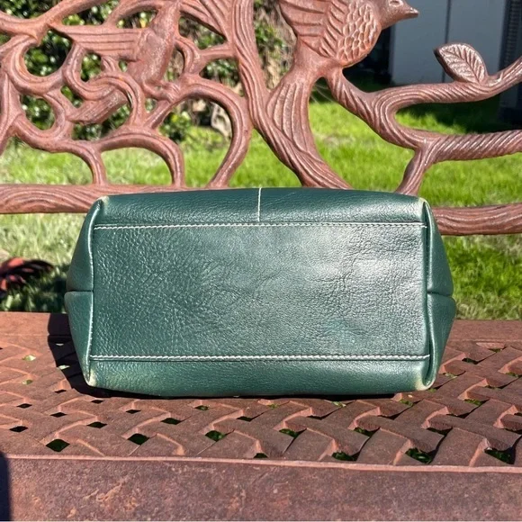 Vintage Dooney & Bourke Alyssa Saffiano Leather Shoulder Bag - Picture 7 of 12